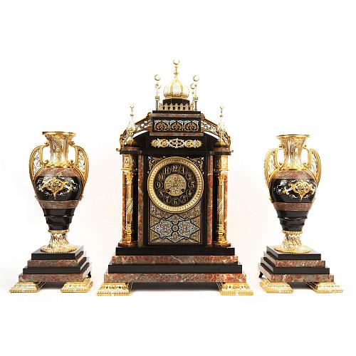 Гарнитур каминный «Мечеть», Тиффани.