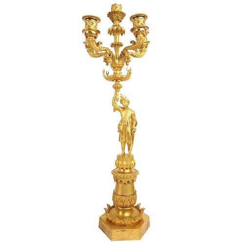 Каминный гарнитур «Восточные мотивы». Франция.