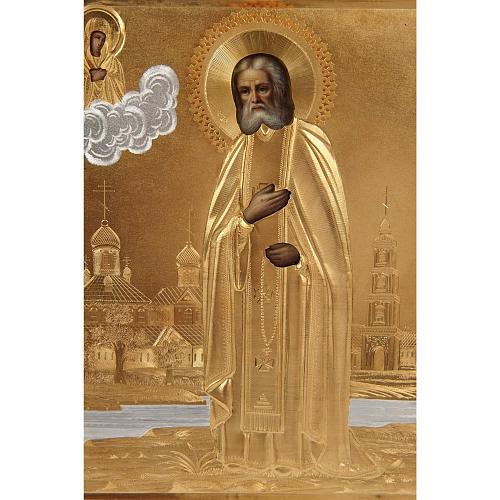 Икона «Преподобный Серафим Саровский». Кузнецов Е. А.